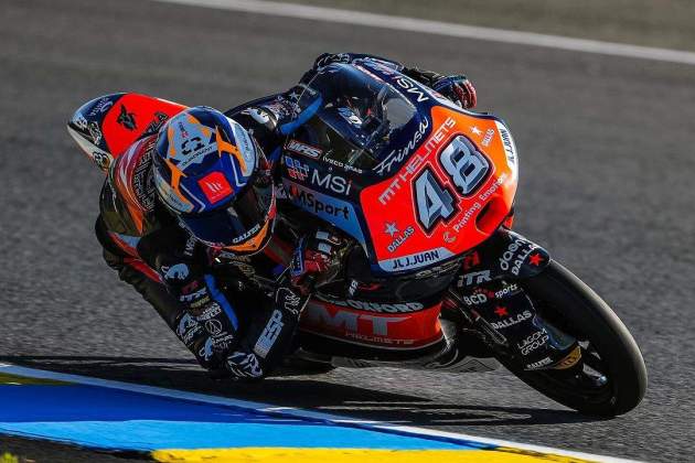 Iván Ortolá en el circuito de Le Mans Iván Ortolá en el circuito de Le Mans