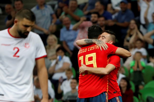 Iago Aspas Diego Costa selección española Efe
