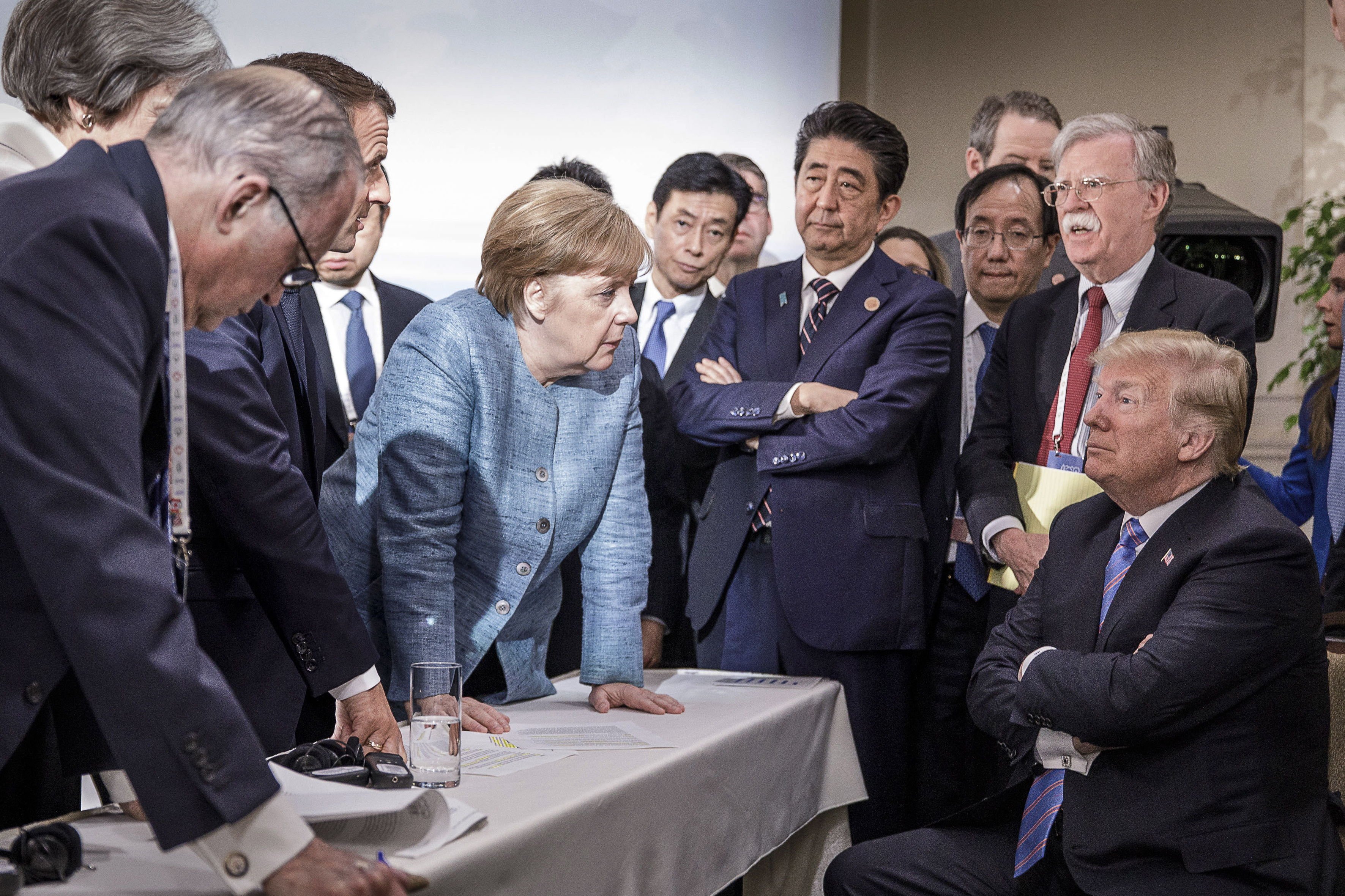 Trump dinamita la reunión del G-7 poco después de anunciar un acuerdo de mínimos