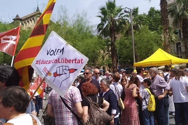manifestació educació 10 juny
