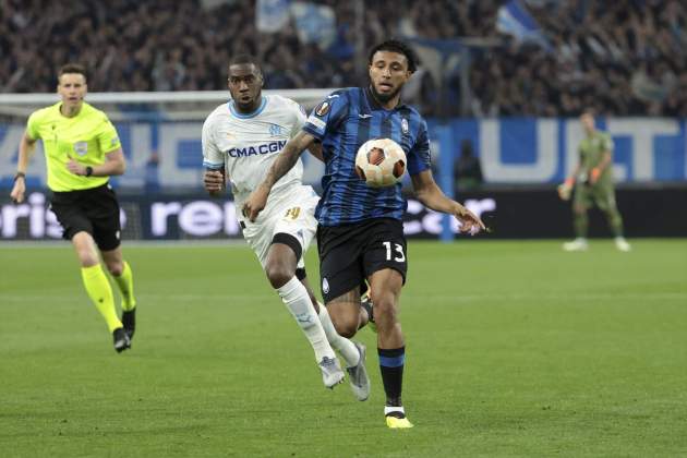 Éderson dos Santos Atalanta Geoffrey Kondogbia Olympique Marsella Éderson dos Santos Atalanta Geoffrey Kondogbia Olympique Marsella