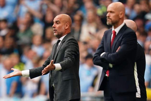 Pep Guardiola Ten Hag Europa Press Pep Guardiola Ten Hag Europa Press
