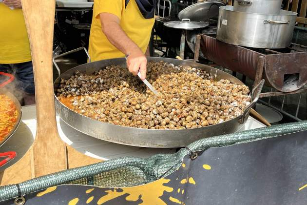 Cocinando caracoles|tornillos Encuentro|Grupo del Caracol|Tornillo Lleida 2024 / Foto: Emma Porta Cocinando caracoles|tornillos Encuentro|Grupo del Caracol|Tornillo Lleida 2024 / Foto: Emma Porta