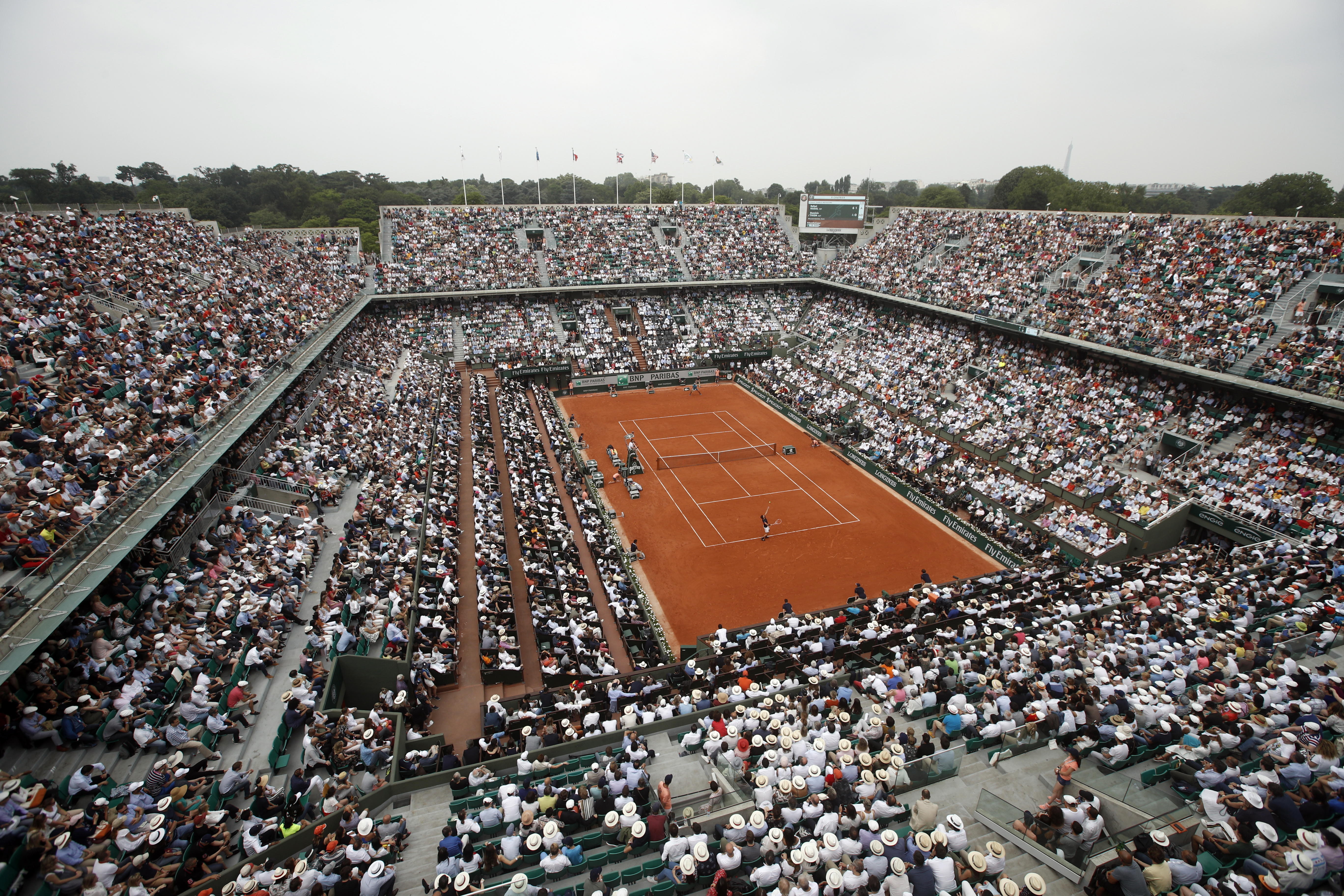 Roland Garros es torna a ajornar per afavorir l'assistència de públic