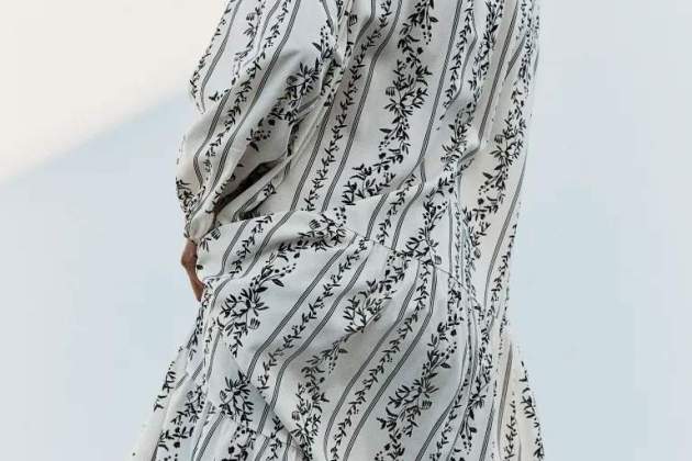 Maxivestido escalonado Maxivestido escalonado