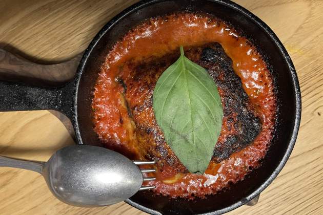 parmigiana berenjena parmigiana berenjena