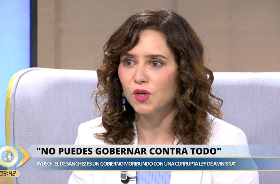 Diaz Ayuso Telecinco Diaz Ayuso Telecinco