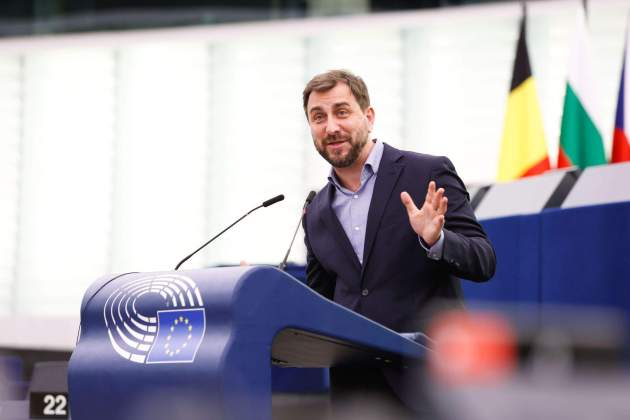 Toni Comín candidato Junts Libres Europa Elecciones Europeas 2024 Toni Comín candidato Junts Libres Europa Elecciones Europeas 2024