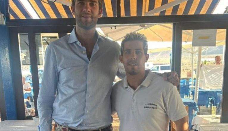 Juan Urdangarin en Lanzarote, Instagram Juan Urdangarin en Lanzarote, Instagram