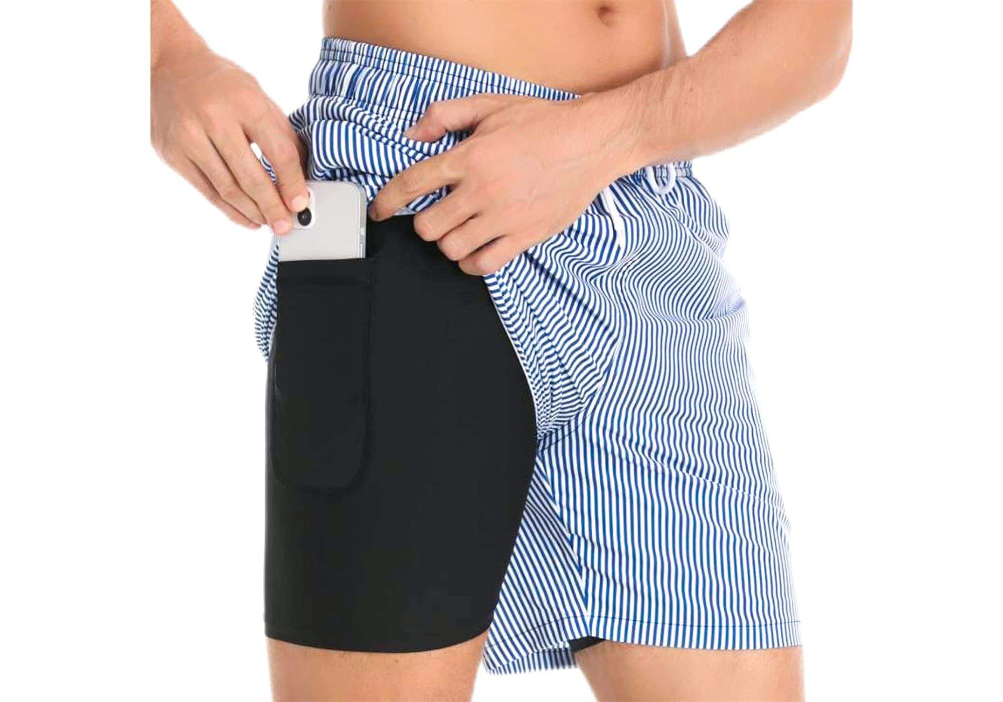 Este bañador se convertirá en la moda de este verano. Con bolsillos ajustables para guardar tus pertenencias