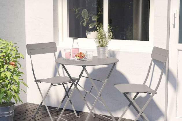 Conjunto de mesa con 2 sillas de exterior SUNDSÖ 1 Conjunto de mesa con 2 sillas de exterior SUNDSÖ 1