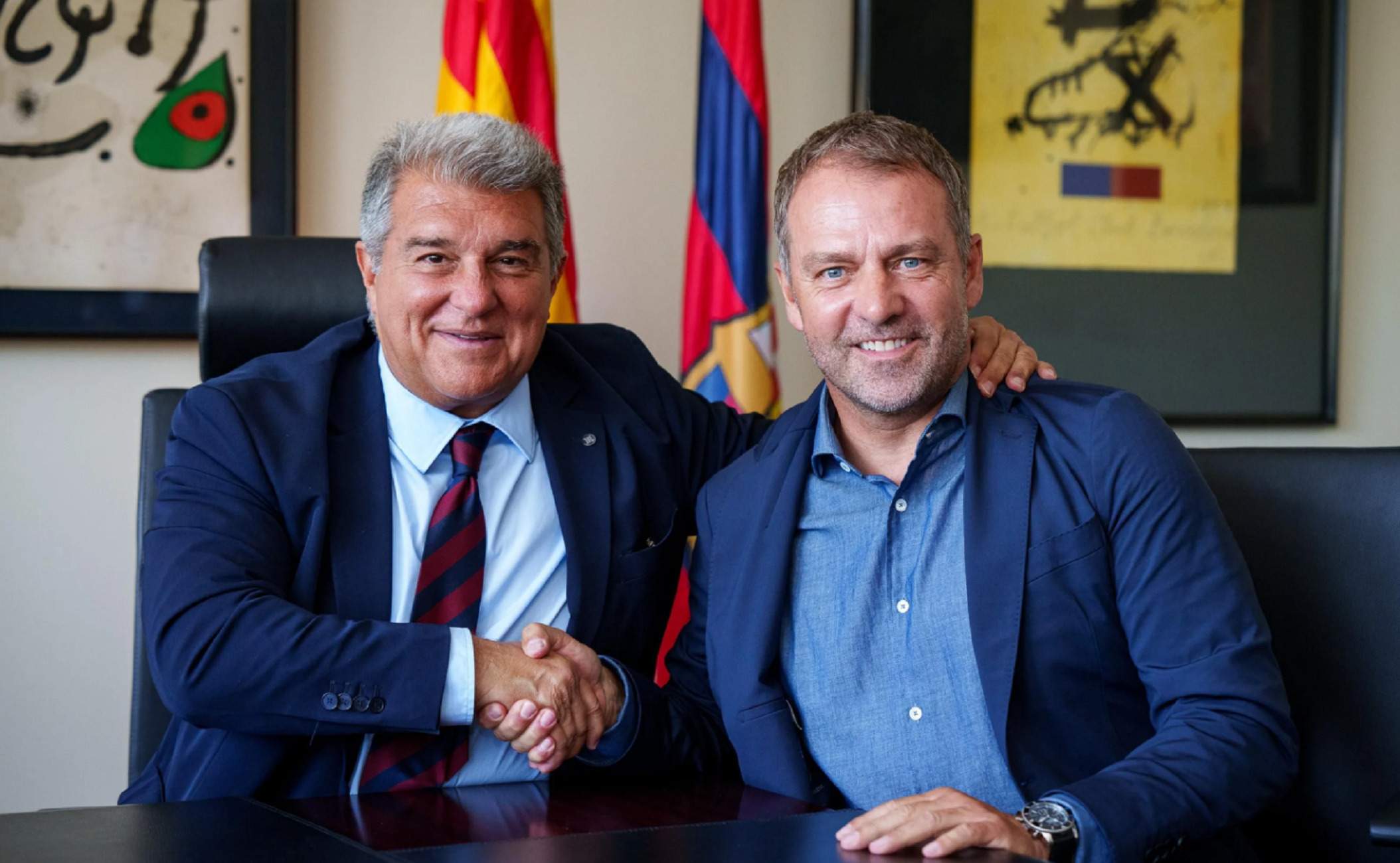 Flick pide a Laporta la oveja negra de Alemania