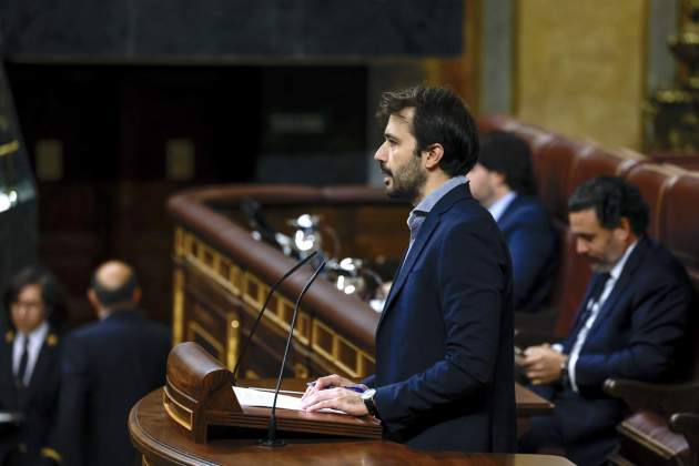 diputado podemos javier sanchez congreso amnistía foto efe diputado podemos javier sanchez congreso amnistía foto efe