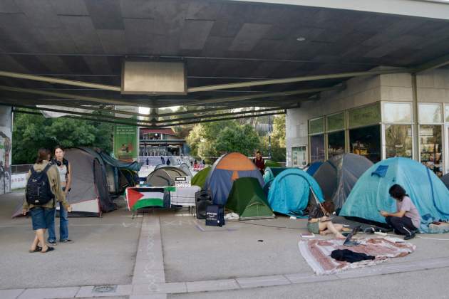 acampada uab palestina israel /ACN