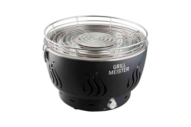 Barbacoa amb carbó amb ventilació activa Grill Meister