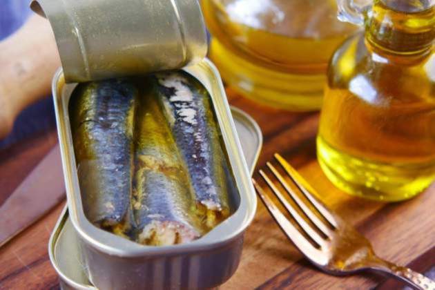 Llauna de sardines en oli Llauna de sardines en oli