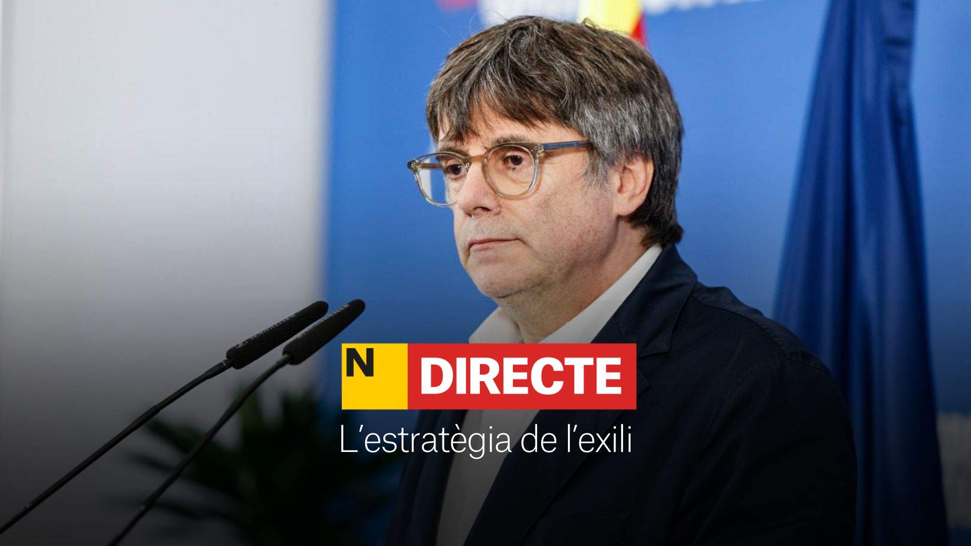 Així ha estat l'acte sobre l'exili de Puigdemont, Comín i Boye a Brussel·les