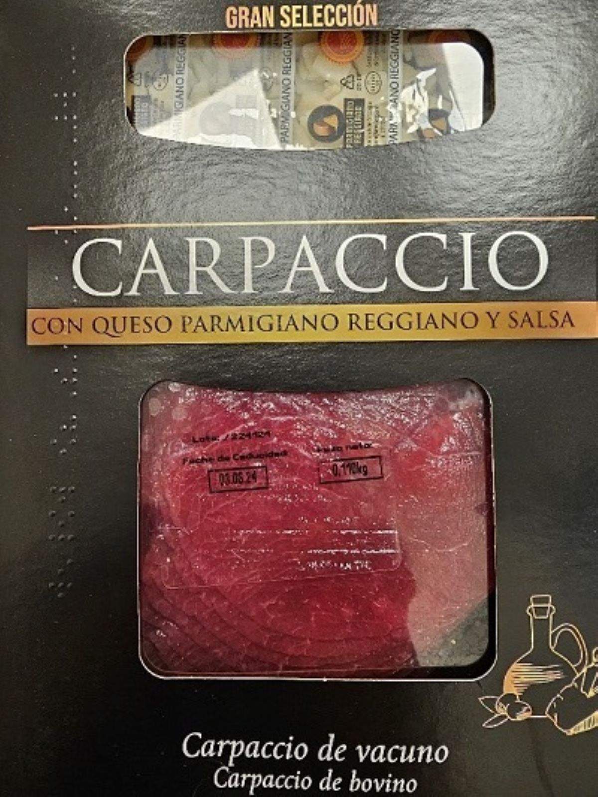 Alerta sanitaria: presencia de salmonela en un carpaccio de la marca Roler distribuido en Catalunya
