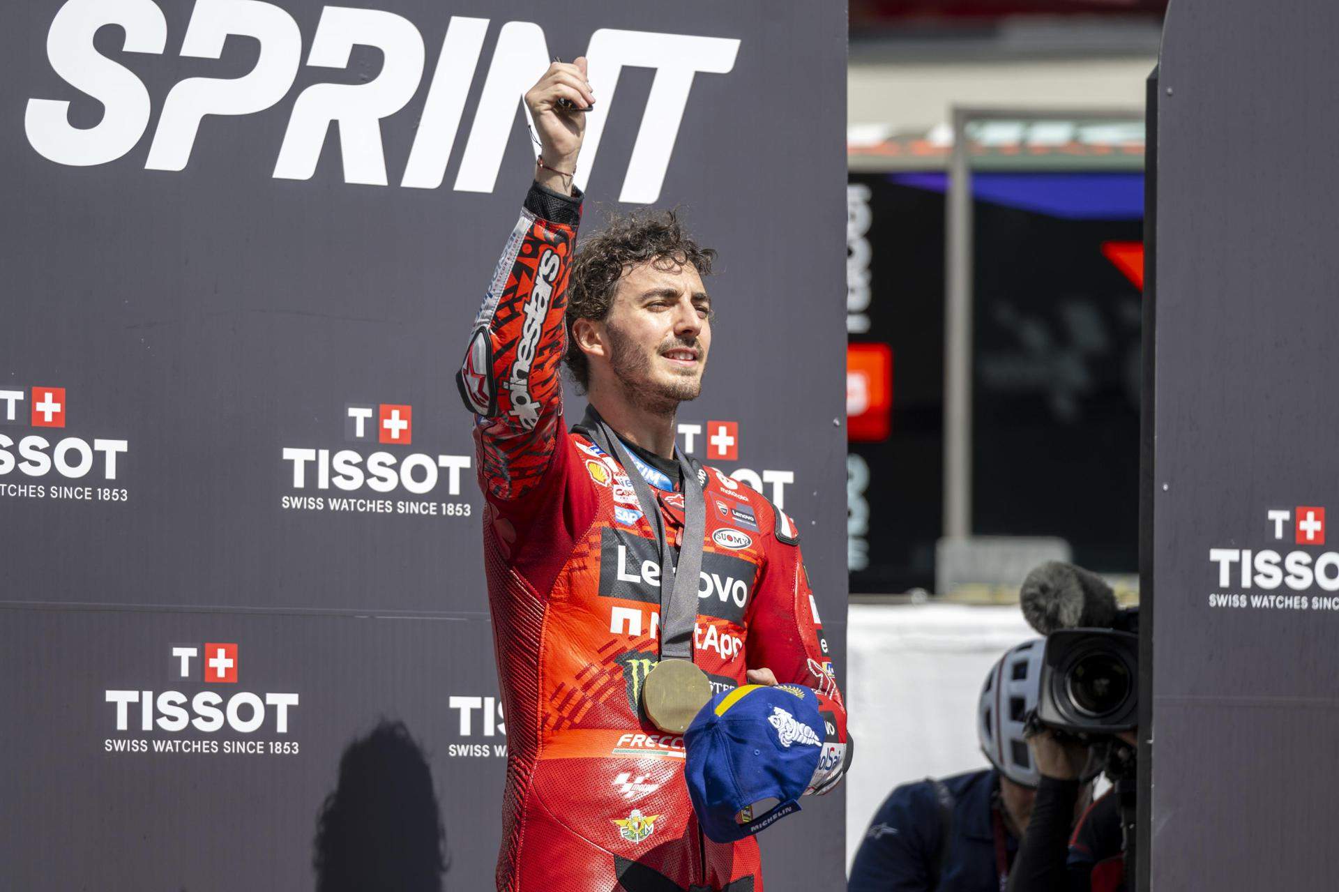 Pecco Bagnaia araña un gran botín en la sprint de Mugello por delante de Marc Márquez