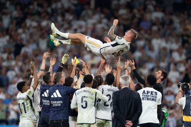 Toni Kroos Despedida Real Madrid / Foto: Europa Press Toni Kroos Despedida Real Madrid / Foto: Europa Press