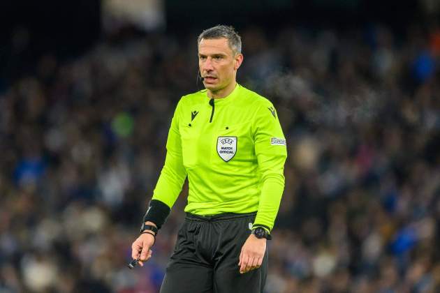 Slavko Vincic Arbitro Champions League / Foto: Europa Press Slavko Vincic Arbitro Champions League / Foto: Europa Press