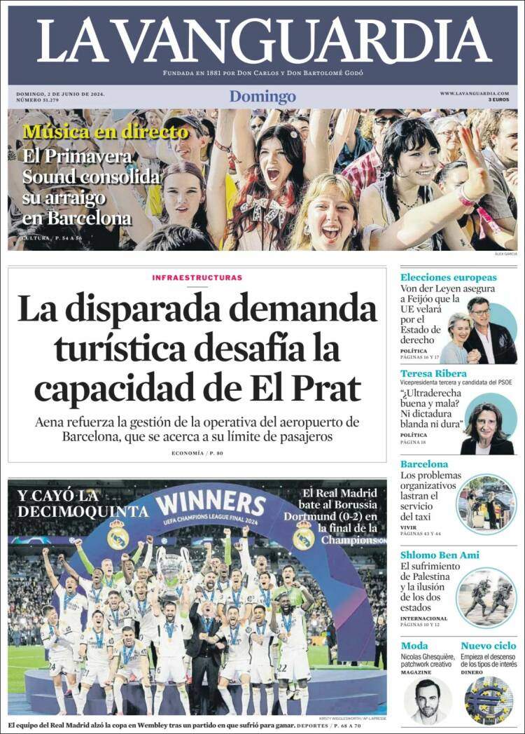 'La Vanguardia' 2 'La Vanguardia' 2