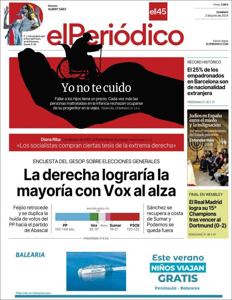 'El Periódico' 2 CAST 'El Periódico' 2 CAST