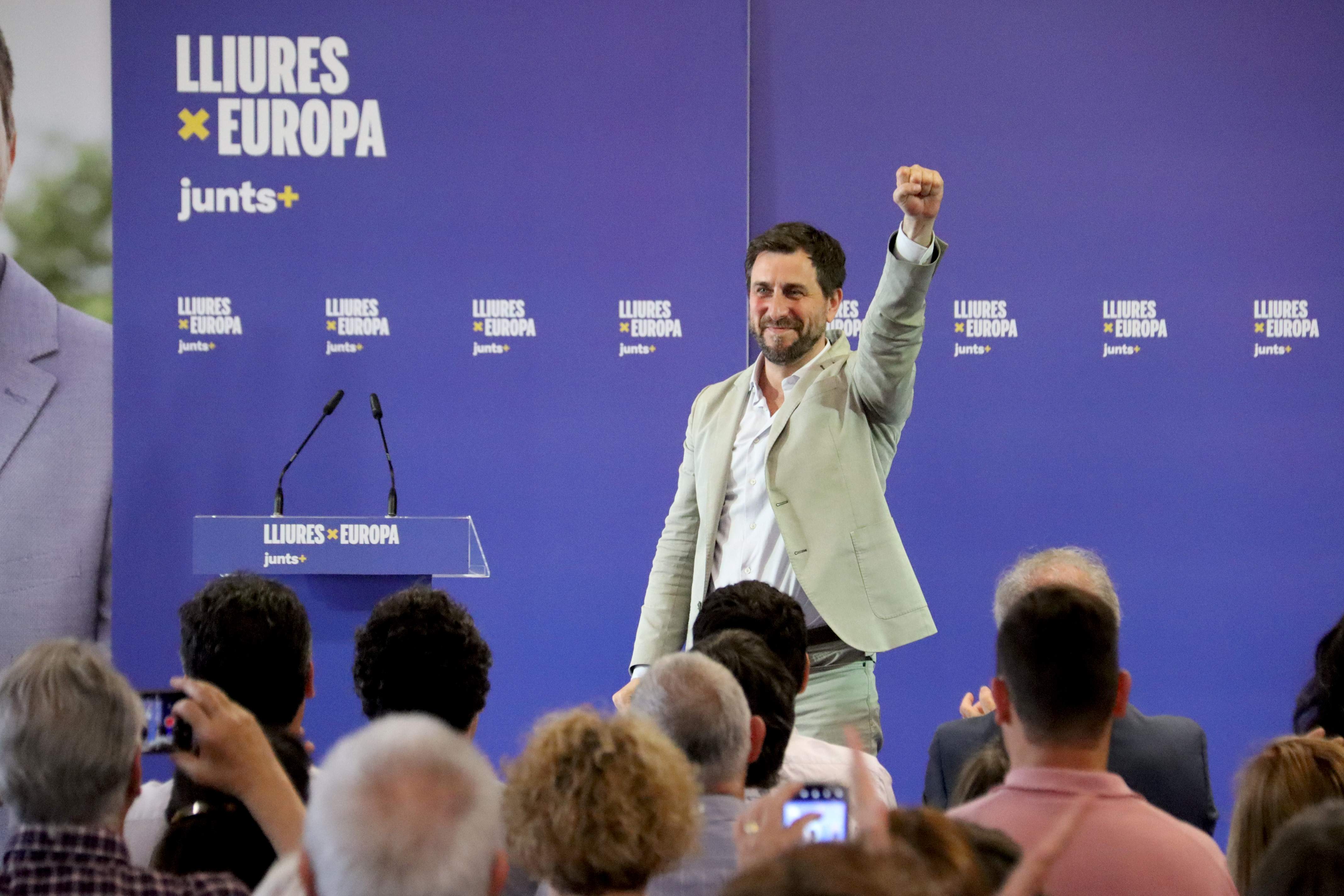 Comín acusa Interior de "còmplice" dels jutges "prevaricadors" per intentar detenir Puigdemont
