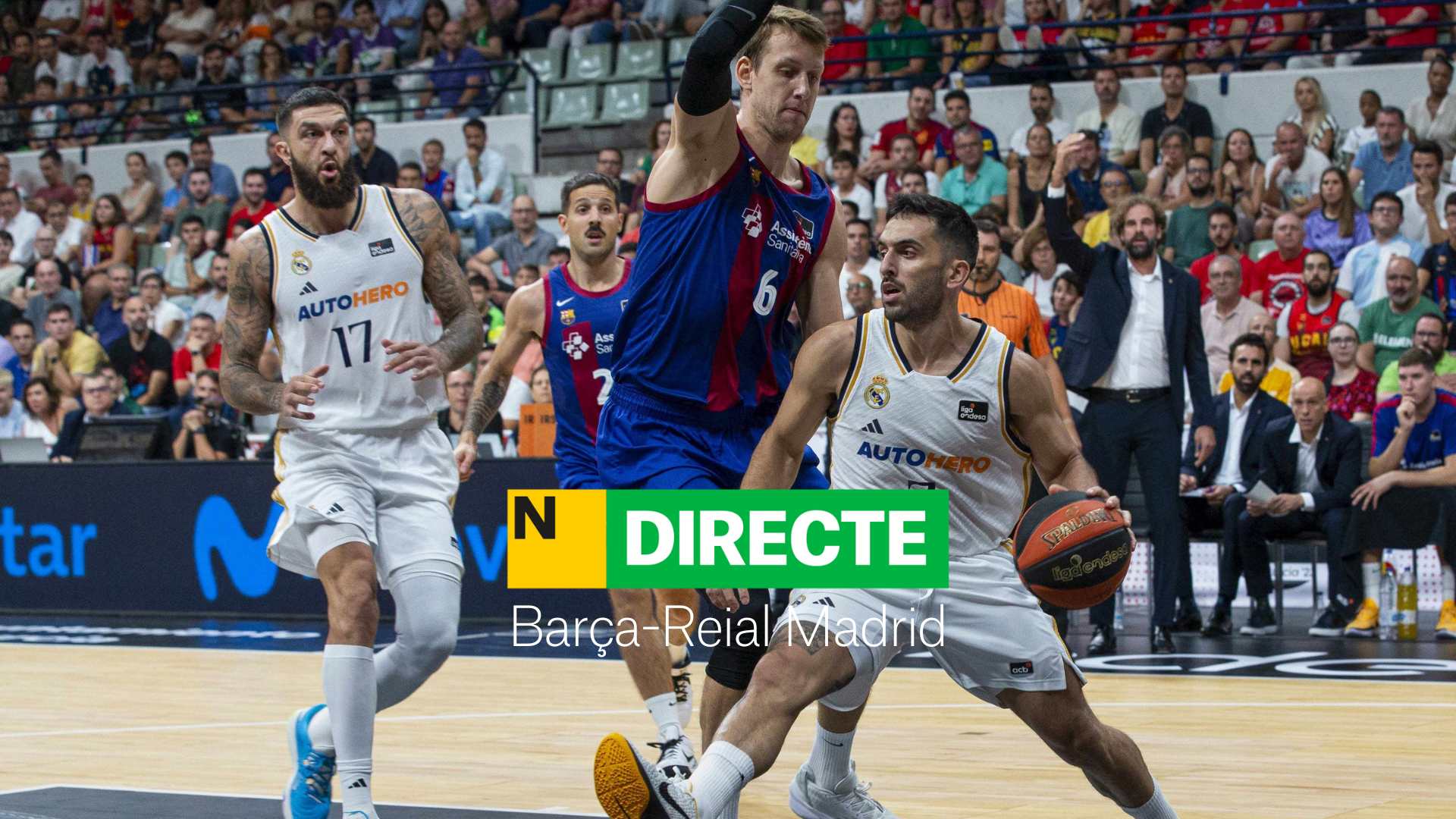 Barça - Reial Madrid de la Lliga Endesa, DIRECTE | Resultat i resum