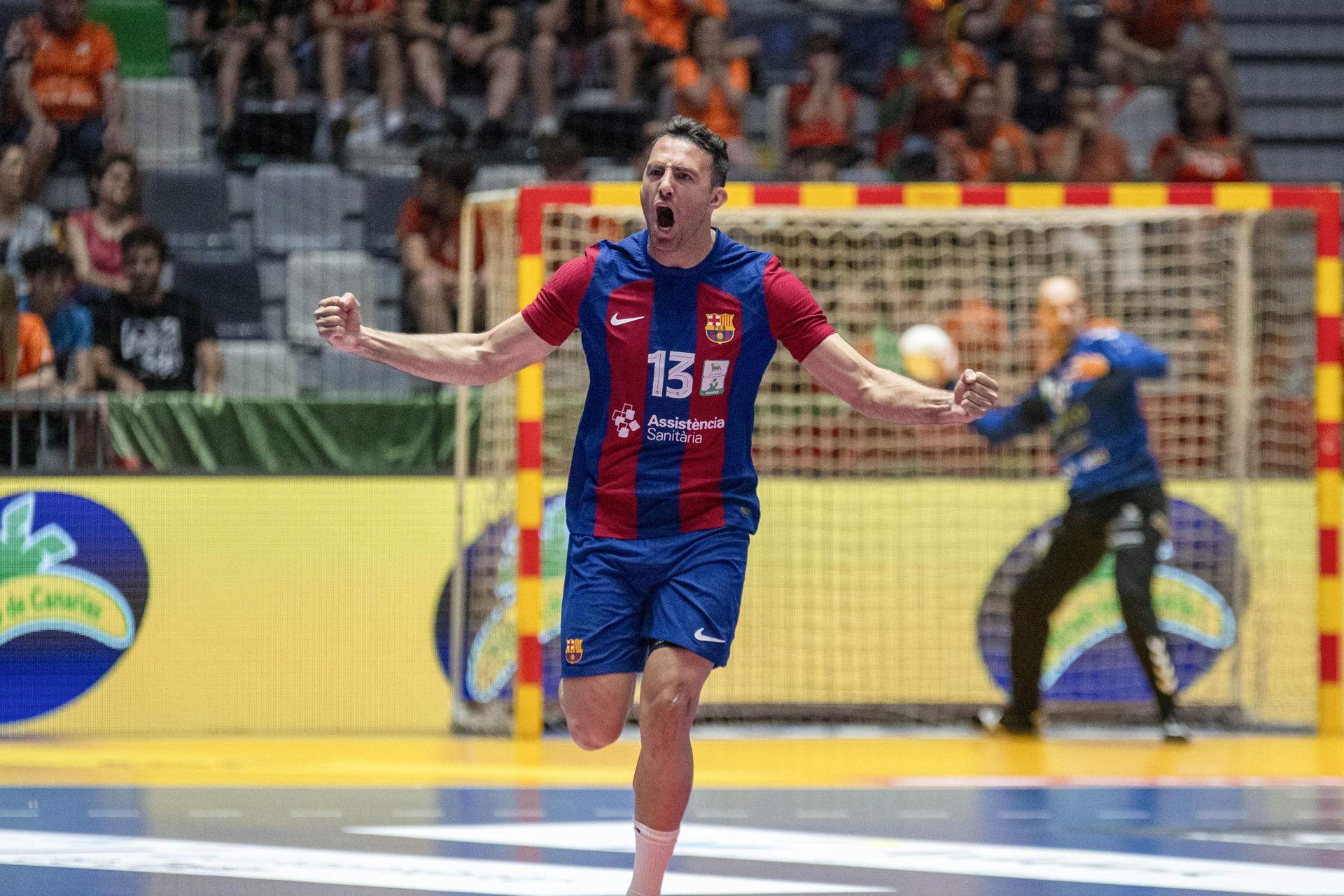 El Barça de balonmano conquista su 28.ª Copa del Rey al ganar al Torrelavega (23-36)