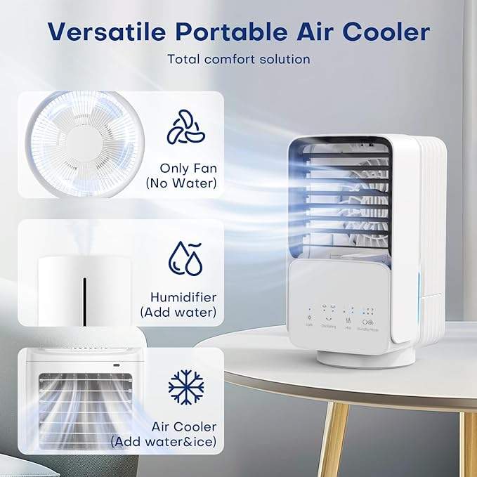 L'aire condicionat portàtil número 1 a Amazon és 4 en 1