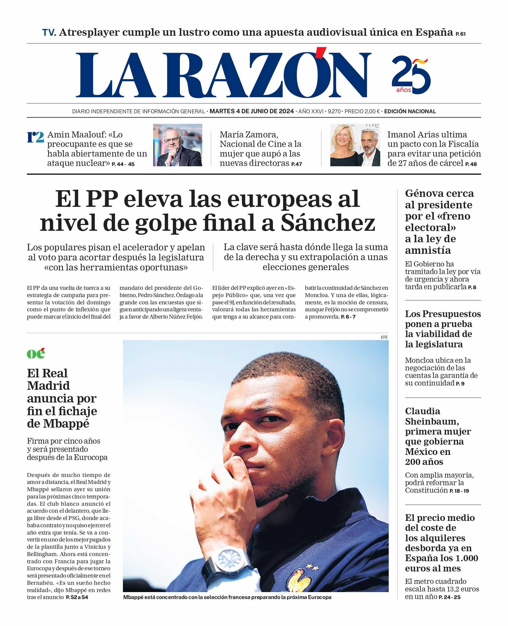La Razón La Razón