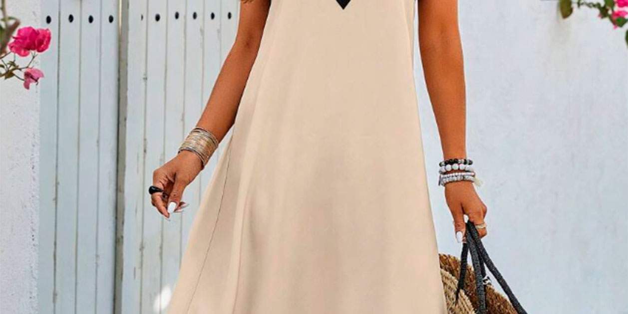 Shein lo convierte en verdad: el buen gusto no es caro: vestido de tirantes con elegancia máxima por 12 euros