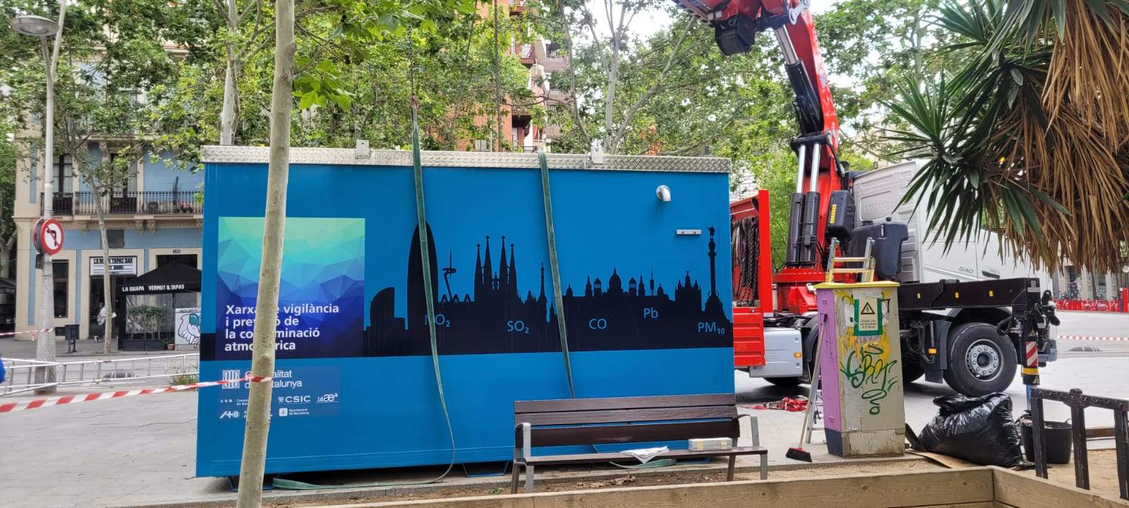 Barcelona mesurarà la qualitat de l'aire de la ciutat amb una nova eina de control