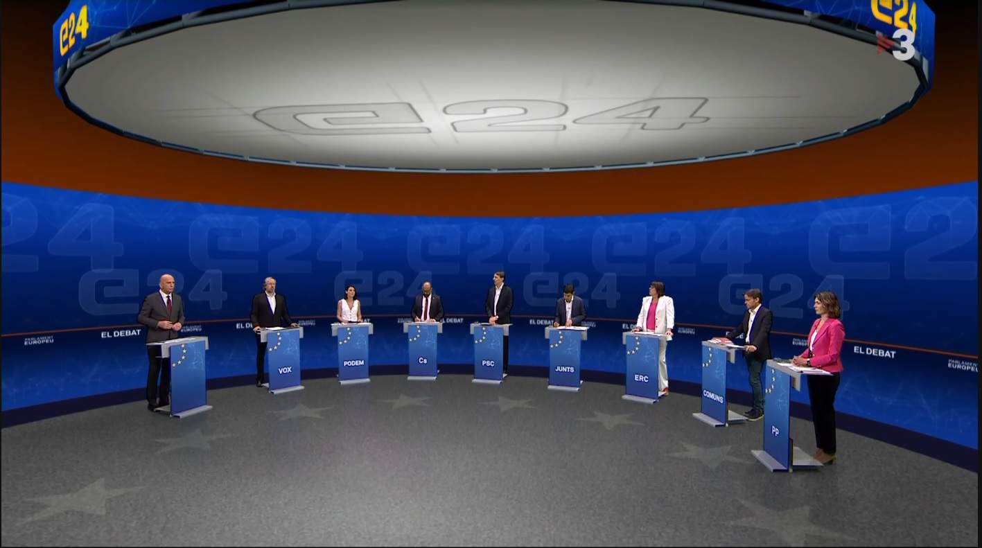 Debat TV3 eleccions europees 2024
