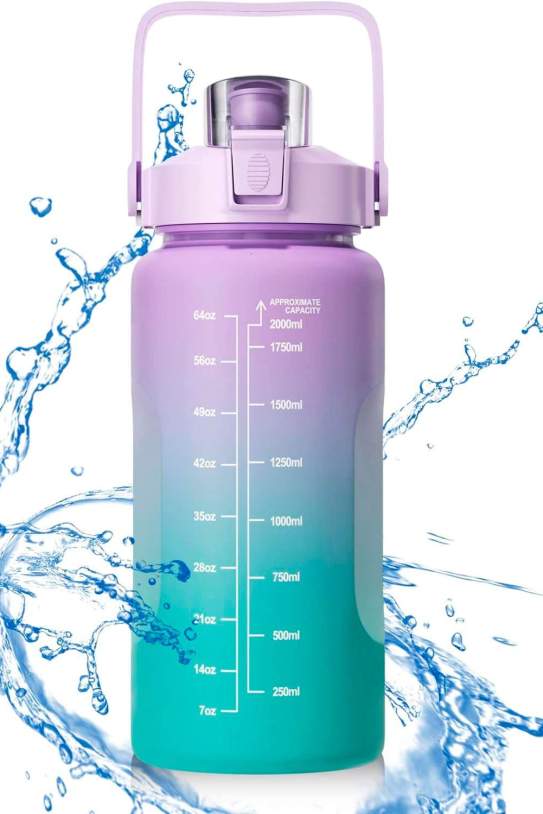 Firschoie Botella de Agua Deportiva 1 Firschoie Botella de Agua Deportiva 1