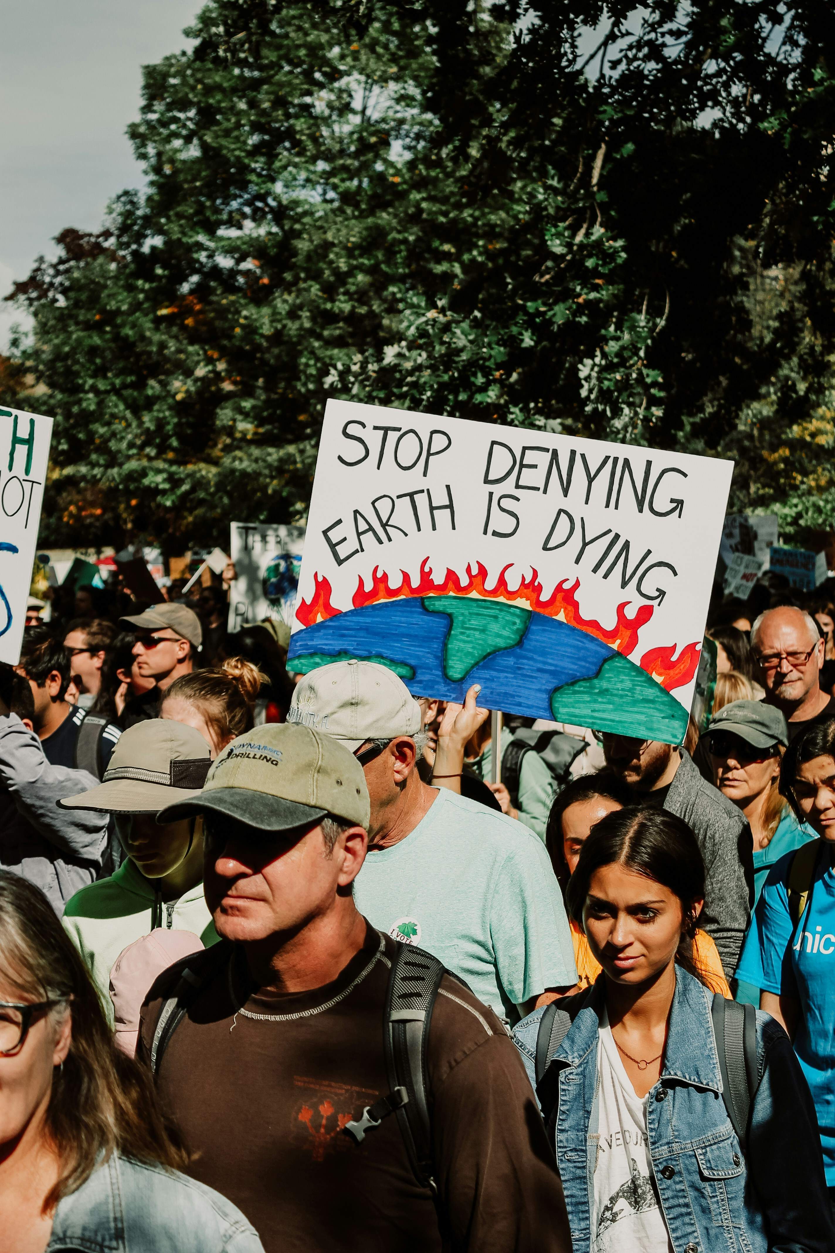 L'escalfament global provocat per l'acció humana és al punt més àlgid
