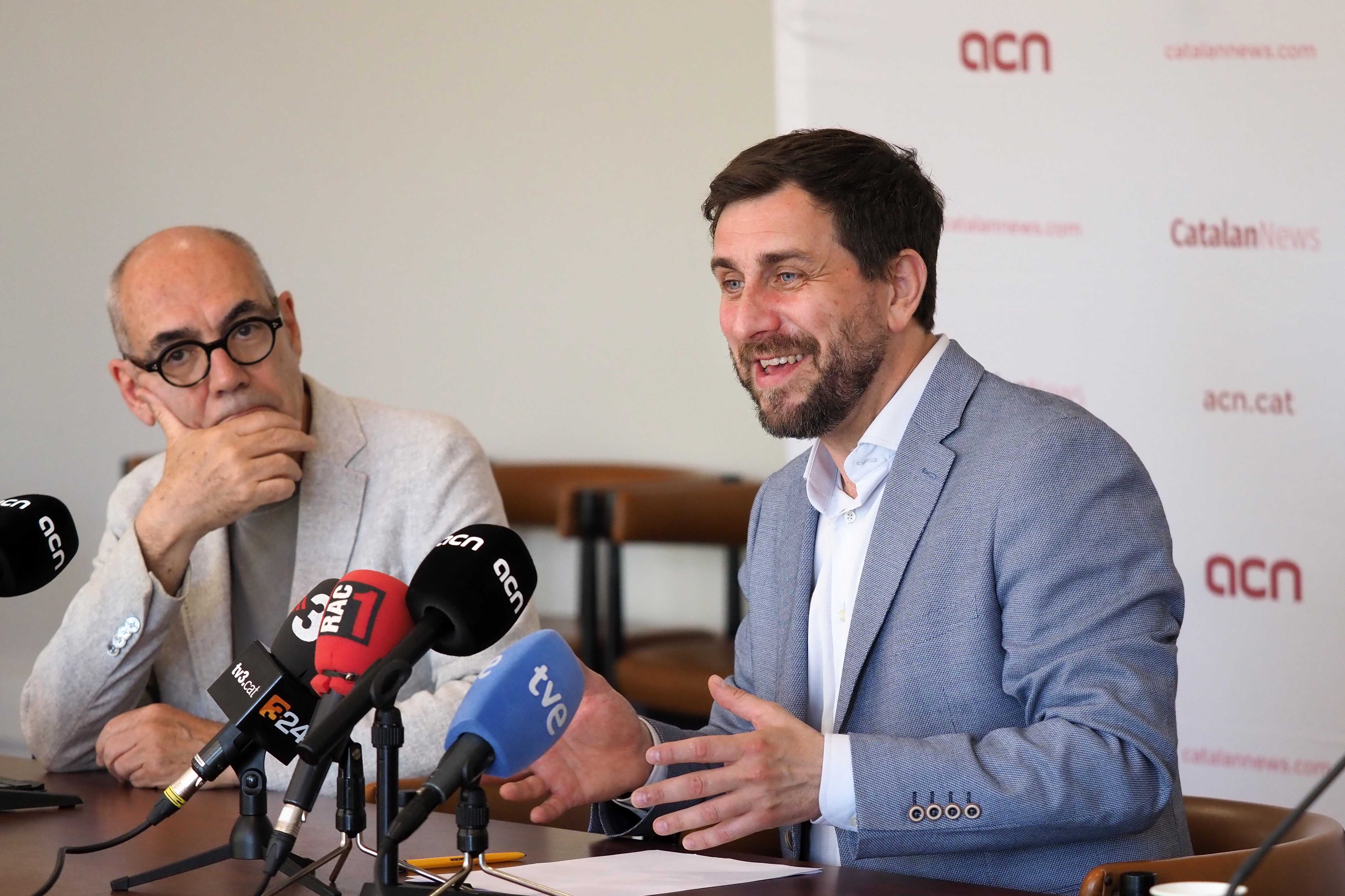 Comín, sobre una lista unitaria en caso de repetición electoral: "No me parece una mala idea"
