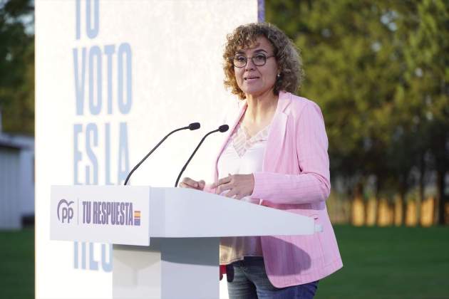 Dolors Montserrat pp acte campanaya eleccions europees 2024 / Europa Press Dolors Montserrat pp acte campanaya eleccions europees 2024 / Europa Press