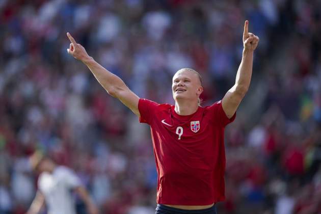 Haaland gol Noruega / Foto: Europa Press Haaland gol Noruega / Foto: Europa Press