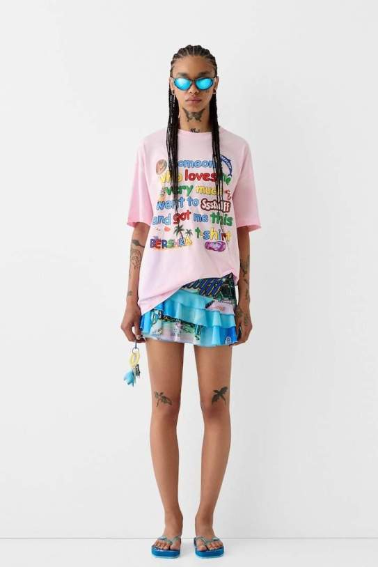 Faldilla|Falda de Bershka