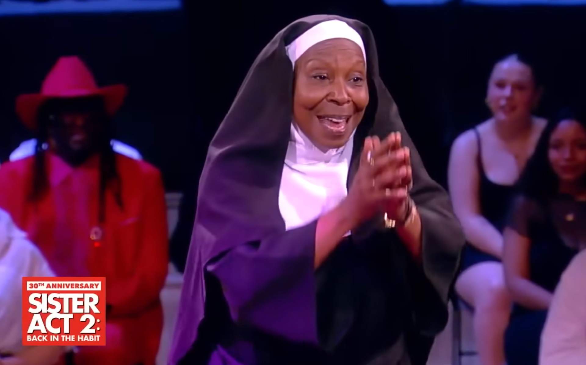 Whoopi Goldberg reúne al coro de 'Sister Act 2' 30 años después del estreno de la película
