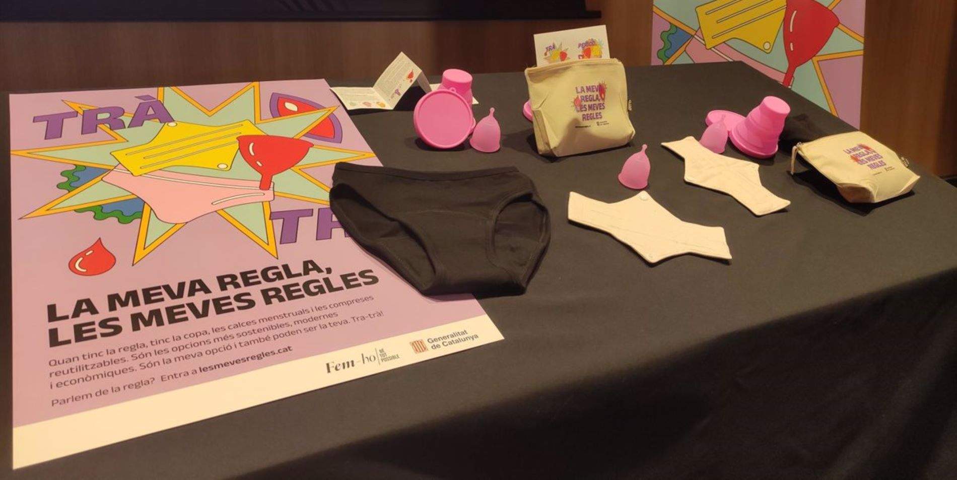 El repartiment de productes menstruals reutilitzables té un beneficiari inesperat: la petita indústria tèxtil