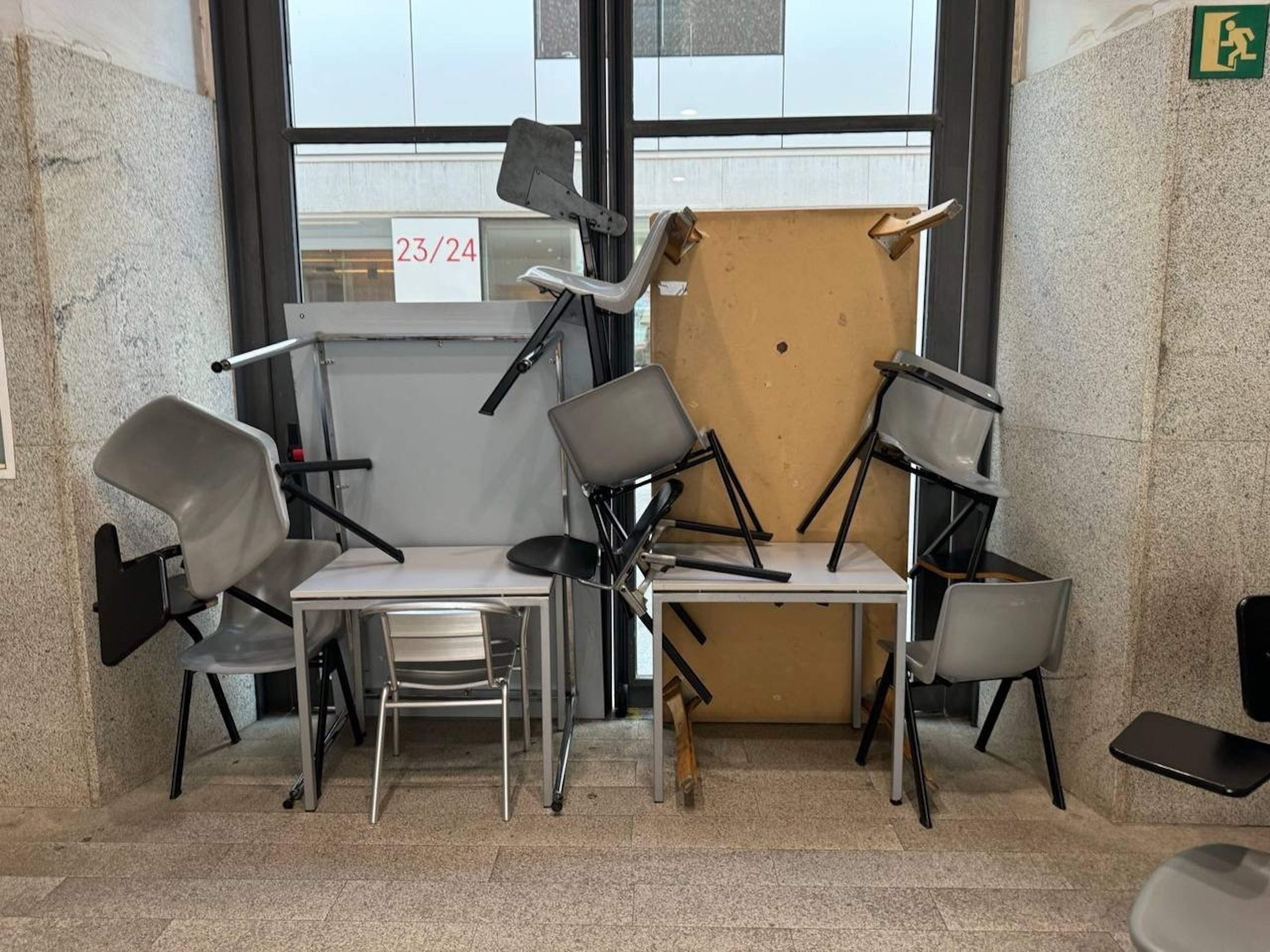 Suspendida la actividad académica de la UPF de Ciutadella por una acampada contra la guerra de Gaza