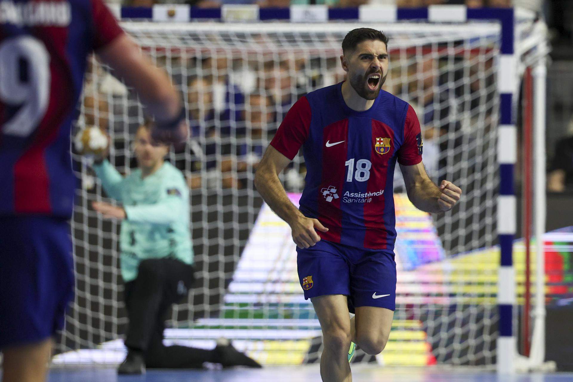 El Barça se exhibe ante el Kiel en Colonia para avanzar a la final de la Champions League de balonmano (30-18)