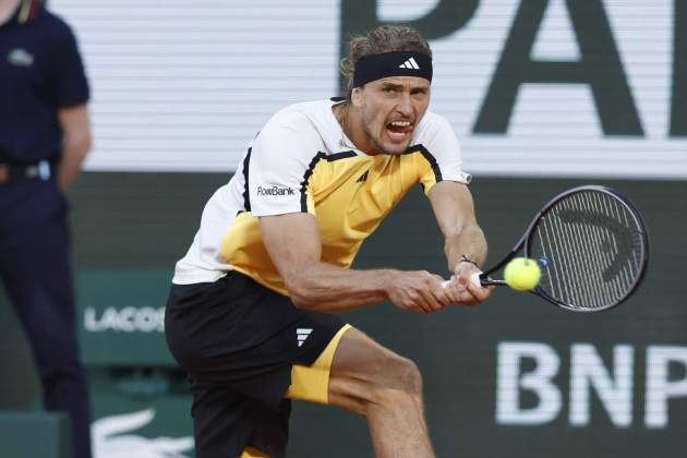 Zverev davant de Ruud en semifinals de Roland Garros Europa Press Zverev davant de Ruud en semifinals de Roland Garros Europa Press