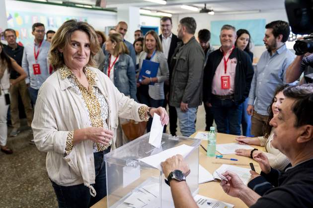 teresa ribera, candidata psoe europees. europa press teresa ribera, candidata psoe europees. europa press