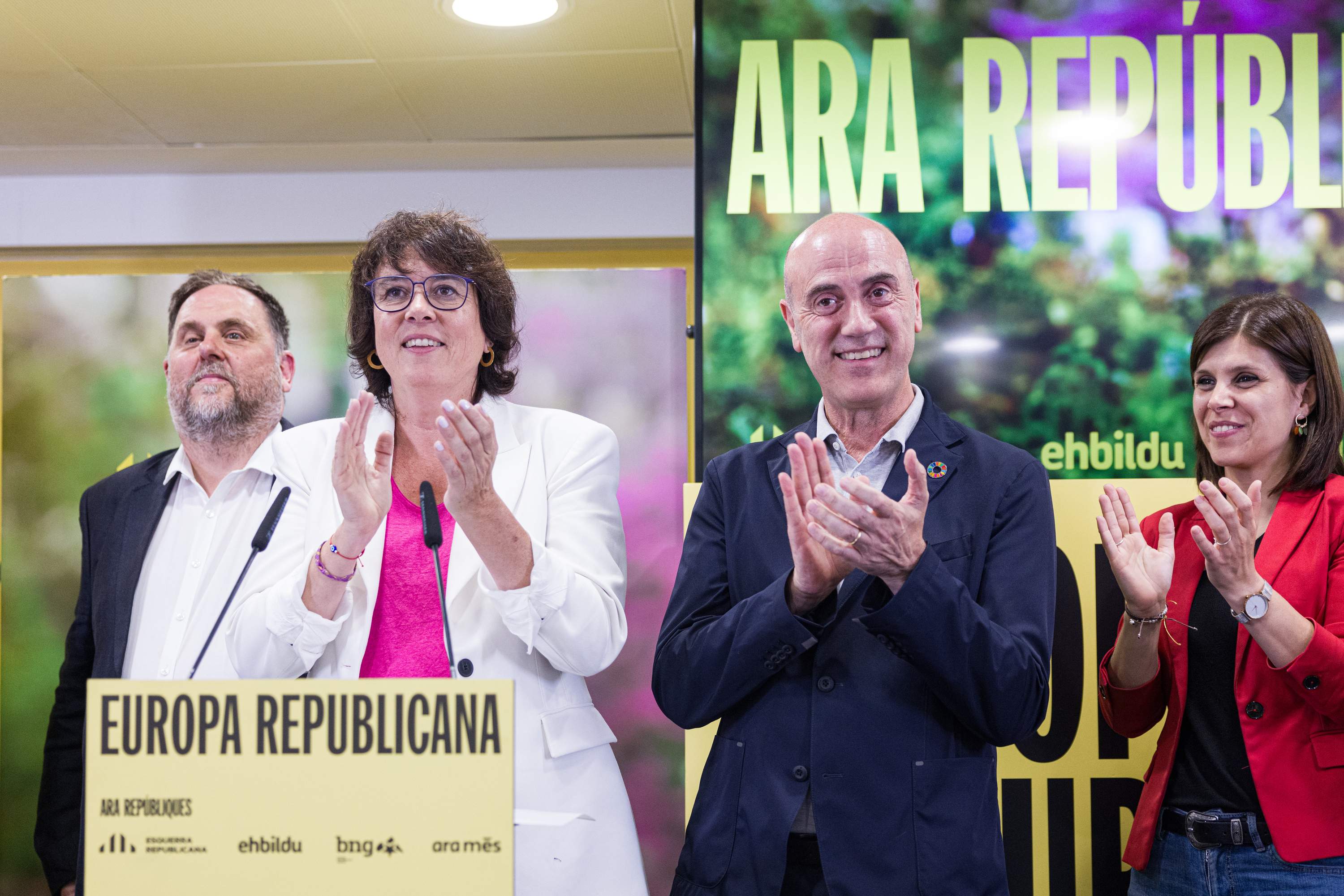 ERC perd gairebé 400.000 vots a les europees, però conserva els 3 eurodiputats de la coalició