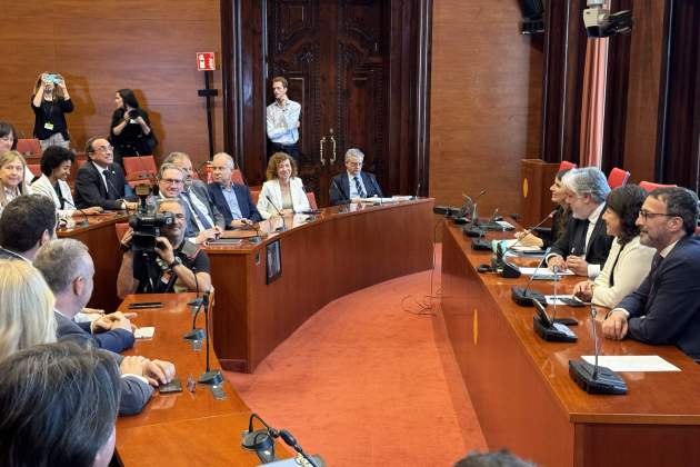 reunió grup parlamentari Junts Parlament foto pedro ruiz reunió grup parlamentari Junts Parlament foto pedro ruiz