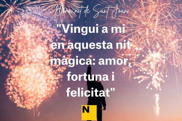 Bon nit de  Sant Joan frases 3